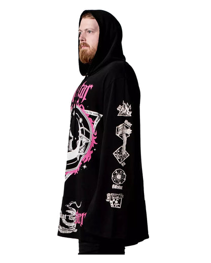 Meditate Longline Hoodie KILLSTAR