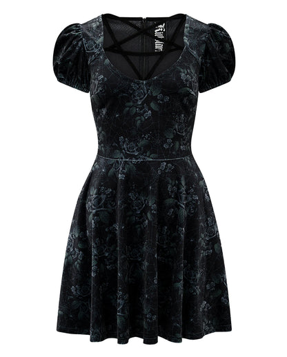 Moonlit Pentacle Kleid KILLSTAR