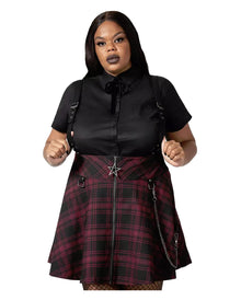 Study Hell Suspender Skirt Rot KILLSTAR