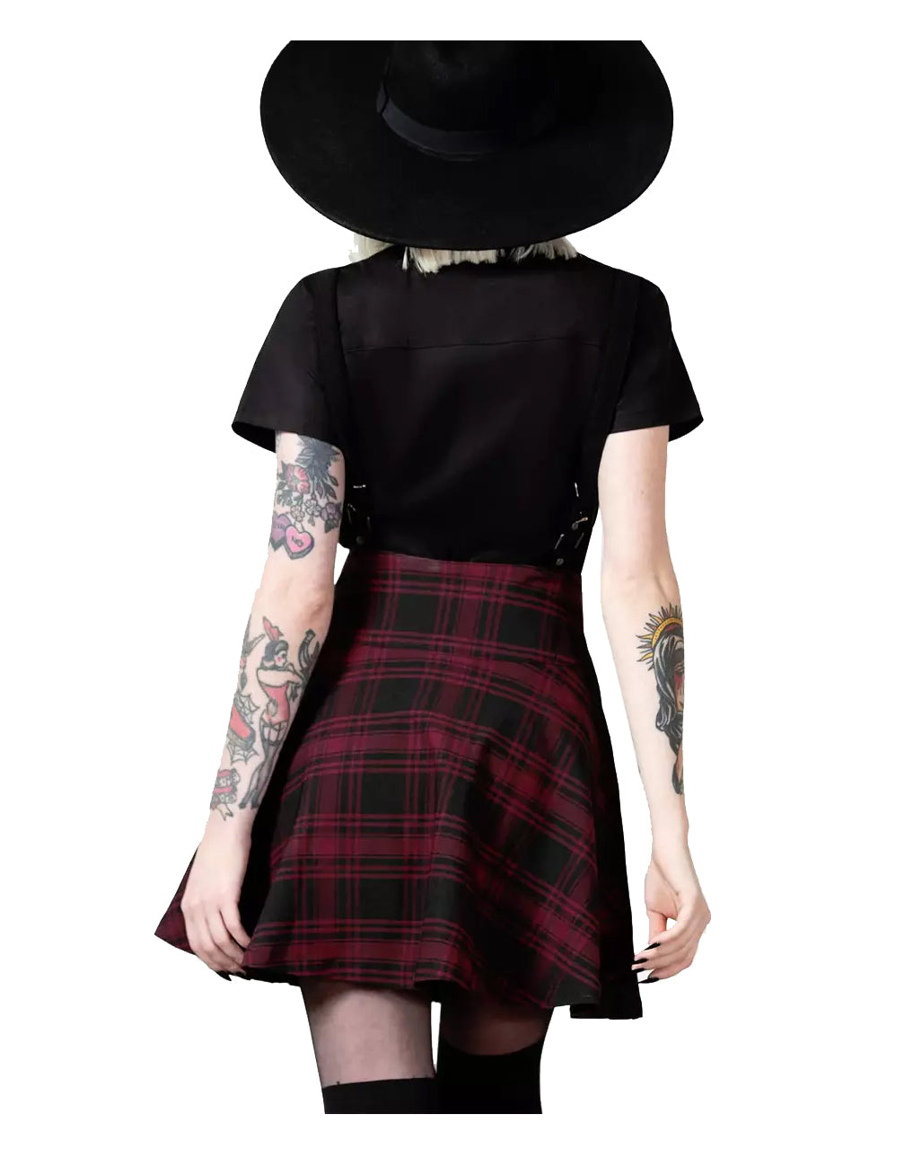 Study Hell Suspender Skirt Rot KILLSTAR