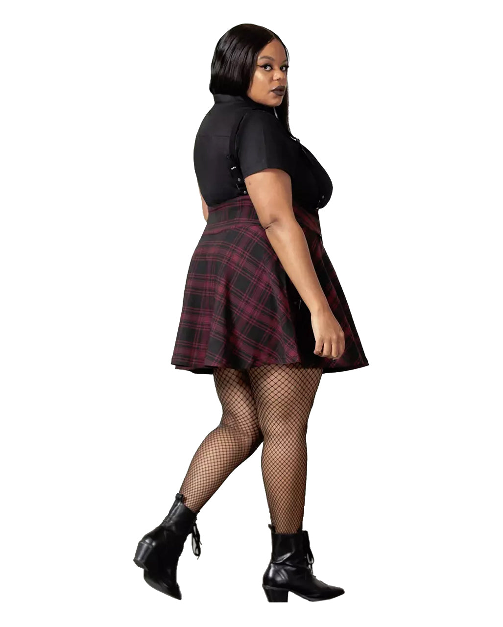 Study Hell Suspender Skirt Rot KILLSTAR