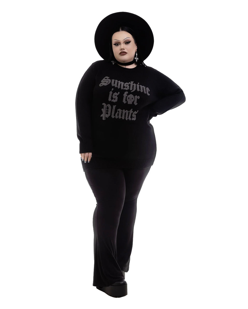 Sunshine For Plants Strick Sweater KILLSTAR