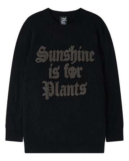Sunshine For Plants Strick Sweater KILLSTAR