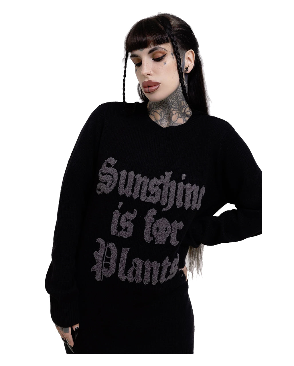 Sunshine For Plants Strick Sweater KILLSTAR
