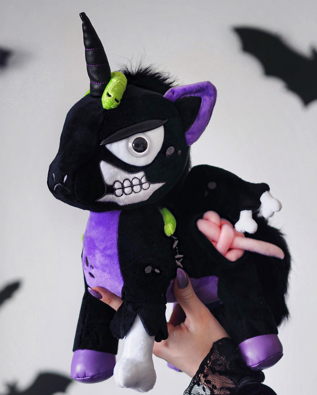 Zombiecorn Dead Dawn Plüschtier Lila KILLSTAR
