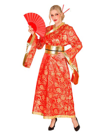Kimono Kostümkleid mit Gürtel