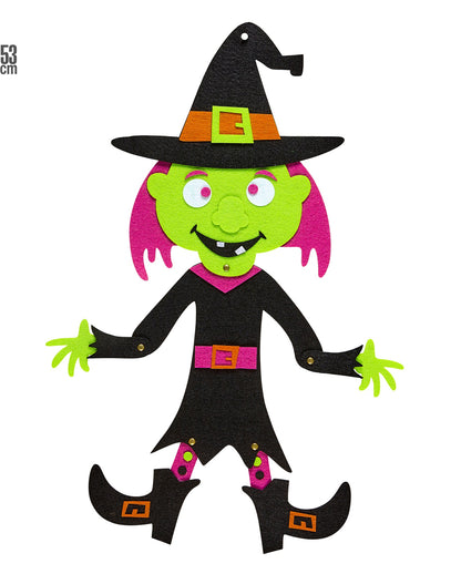 Child Friendly Halloween Witch Decoration