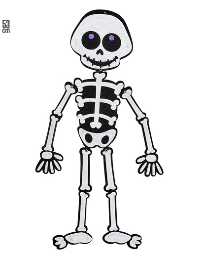Child Friendly Halloween Skeleton Deco
