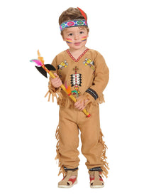 Kleiner Indianer Kostüm für Kleinkinder
