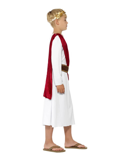 Römischer Kaiser Kinderkostüm mit Toga