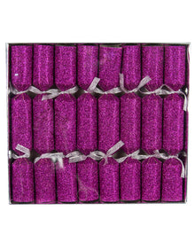 Knallbonbons mit Glitzereffekt Pink 8 St.