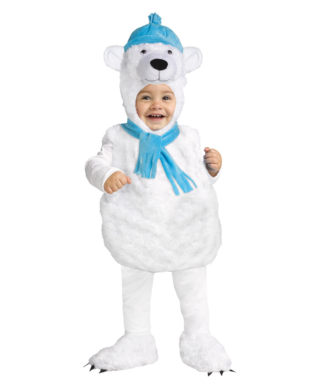 Knuddeliger Polar Bär Babykostüm