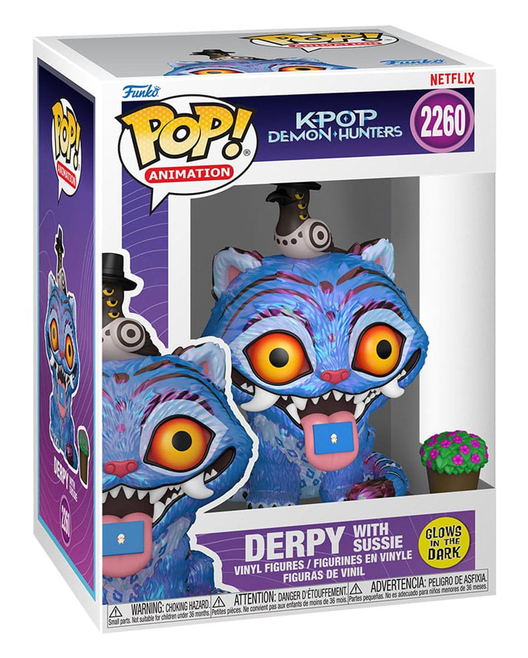 KPop Demon Hunters Tiger with Bird Funko POP! Figur 9cm