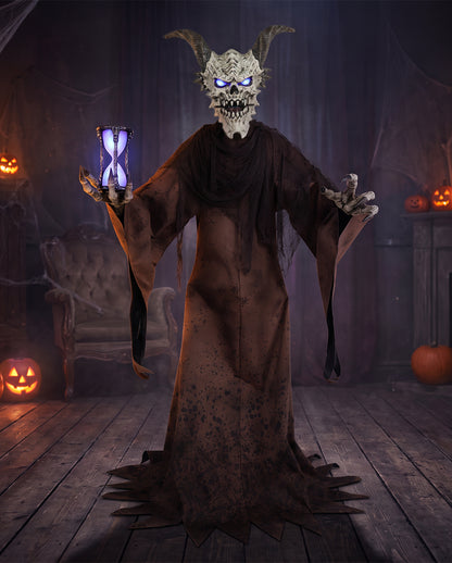 Kronos Wächter der Zeit Halloween Animatronic 213cm