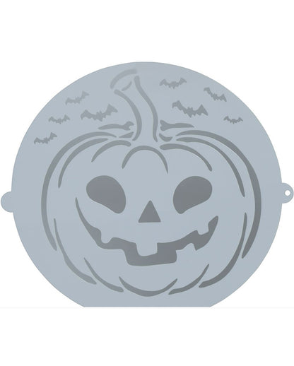 Halloween Kürbis Schablone für Torten & Kuchen 25cm