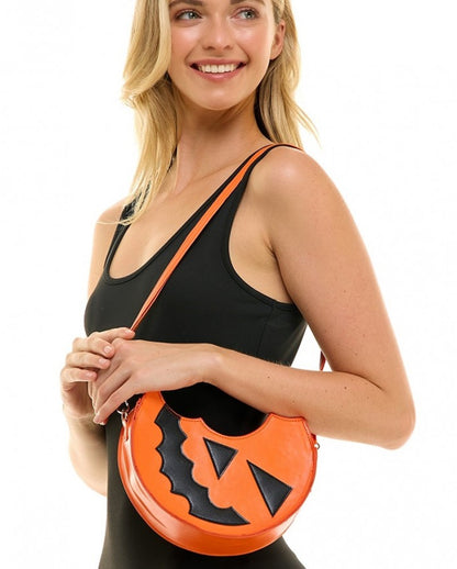 Scary Jack-o-Lantern Handtasche
