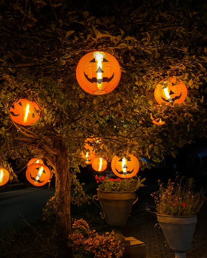 Pumpkin Lampion für Innen & Außen 30cm Ø