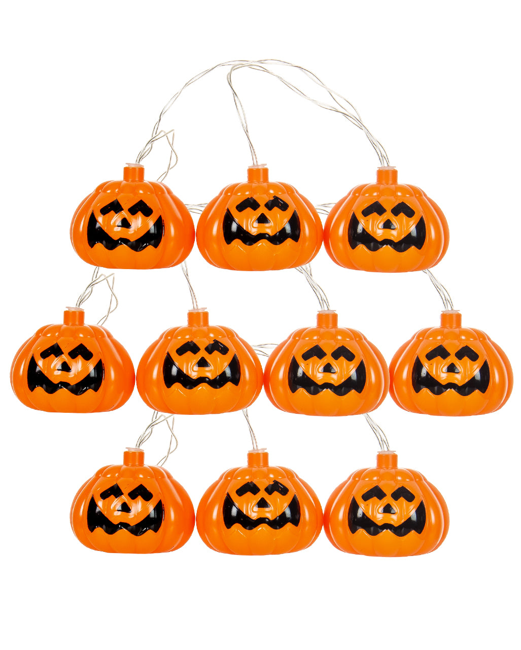 Pumpkin Light Chain With 12 LEDs 180 Cm