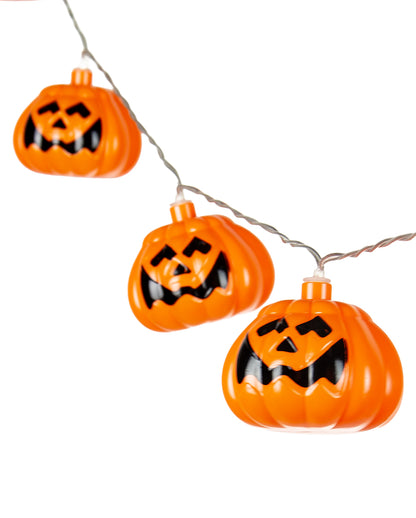 Pumpkin Light Chain With 12 LEDs 180 Cm