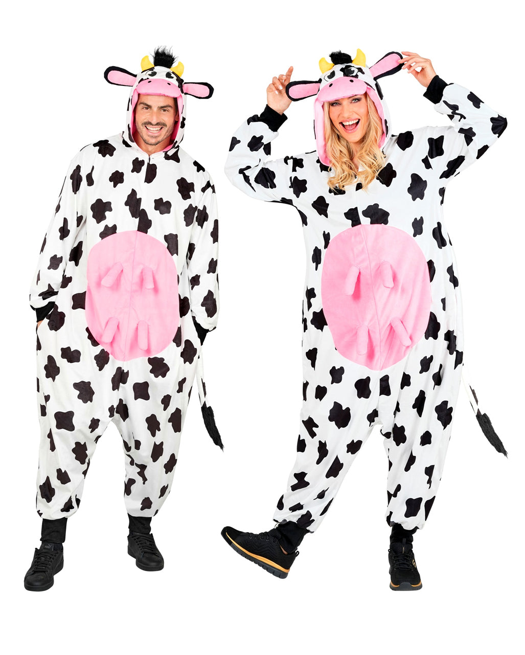 Kuh Onesie Plüschkostüm