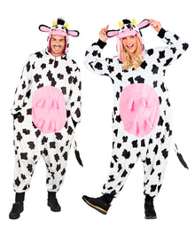 Kuh Onesie Plüschkostüm