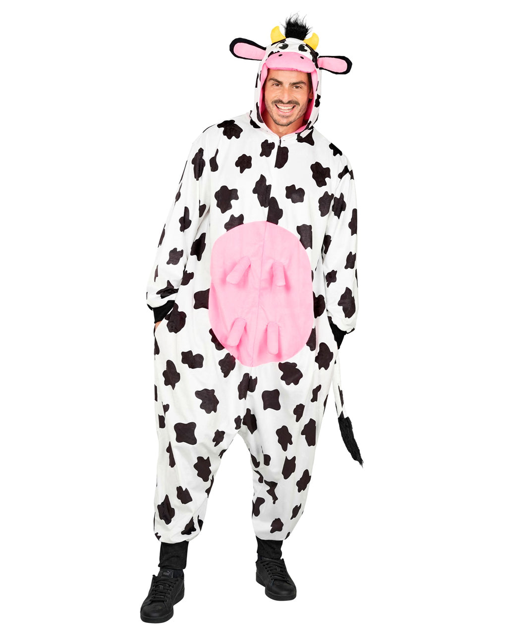 Kuh Onesie Plüschkostüm