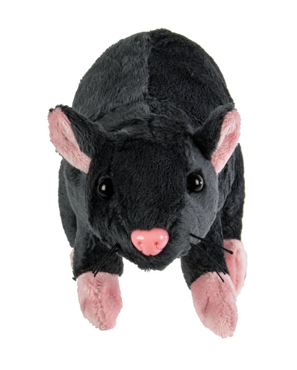Graue Plüschratte 19cm
