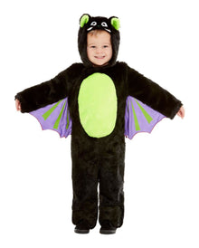Flauschiger Fledermaus Onesie für Kinder