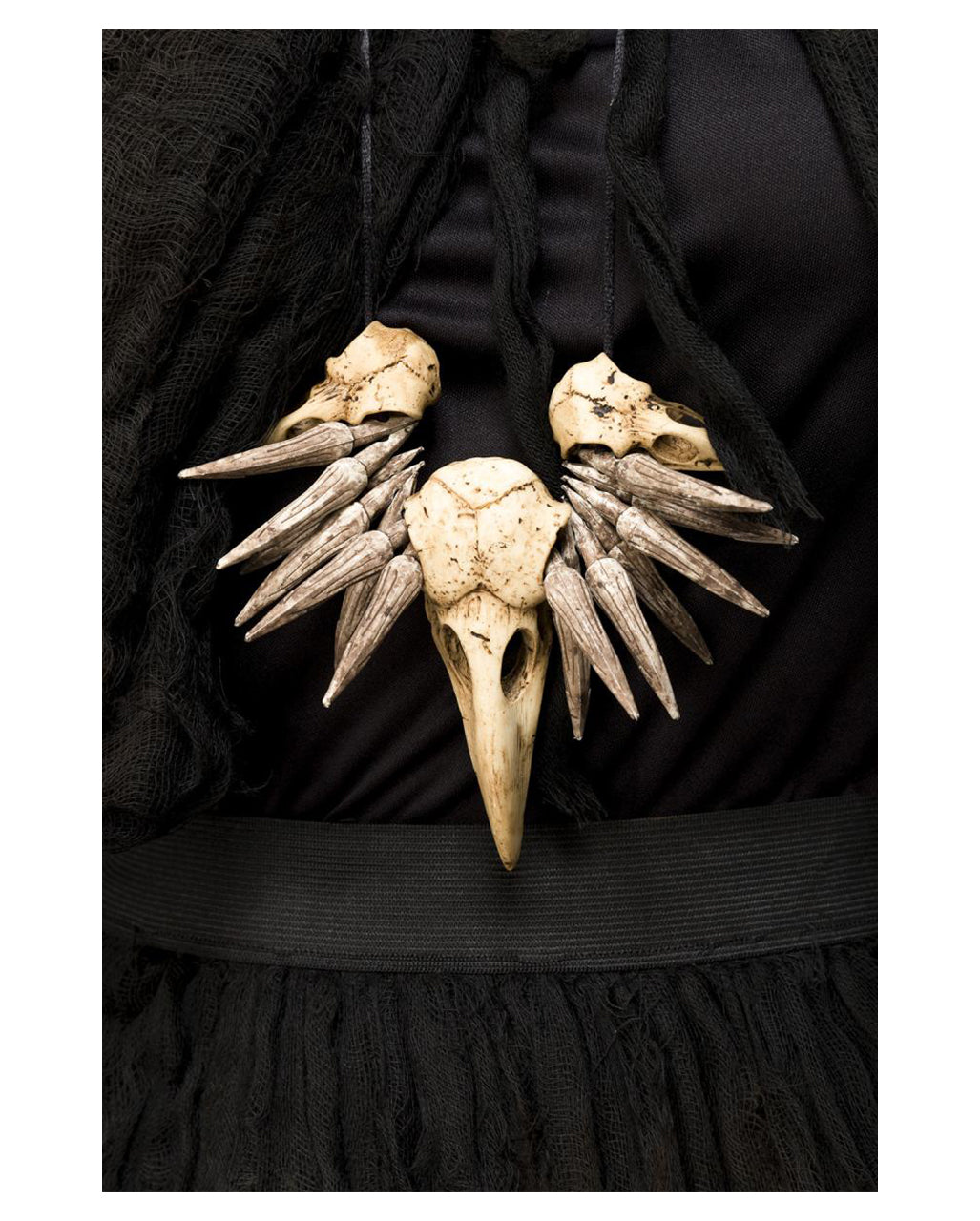 Lady Pest Doktor Damenkostüm mit Vogelmaske