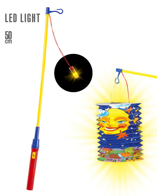 Laternenstab mit LED Licht