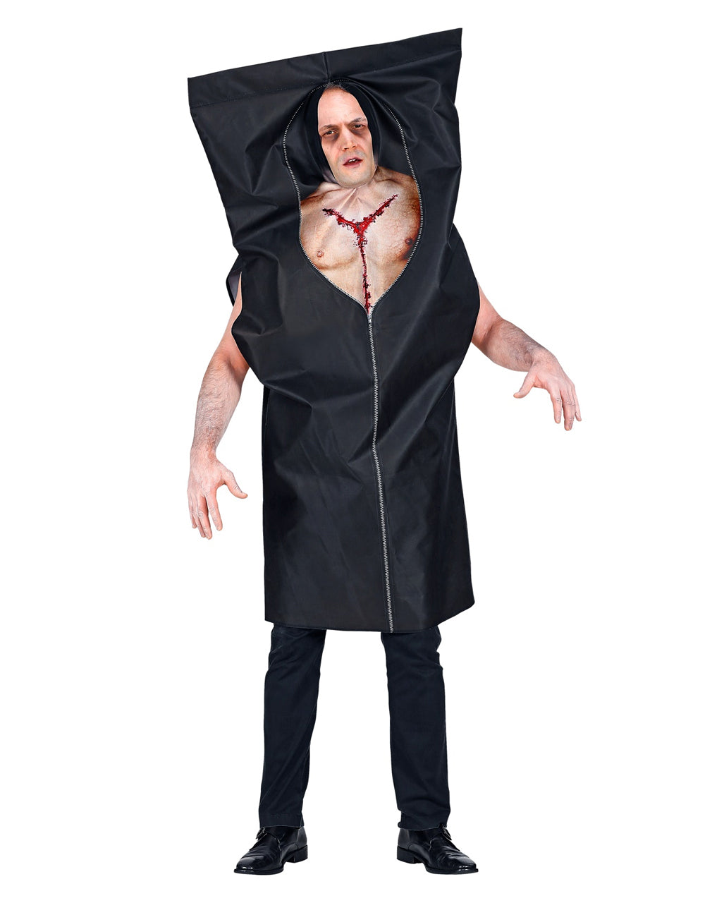 Unisex Leichensack Kostüm