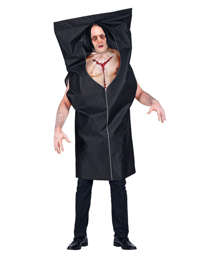 Unisex Leichensack Kostüm