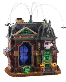 Lemax Spooky Town - Schwarzes Raben Schloss