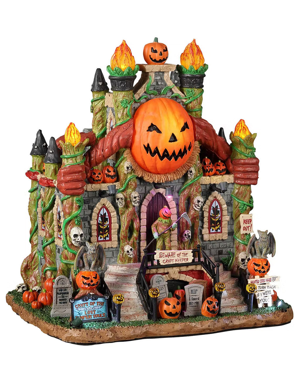 Lemax Spooky Town - Crypt Of The Lost Pumpkin Souls