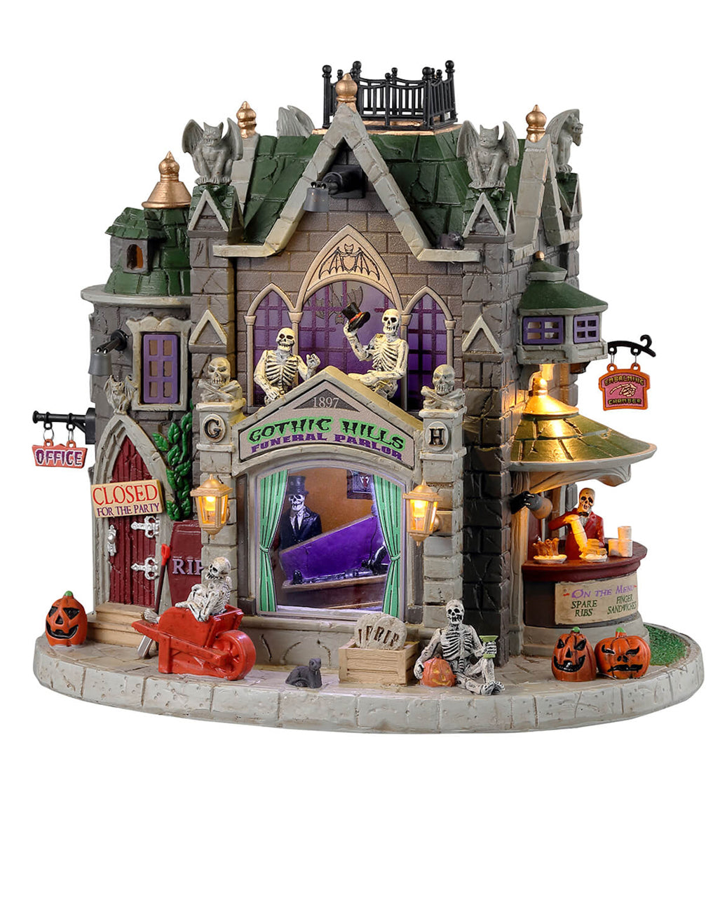 Lemax Spooky Town - Gothic Hills Beerdigungsinstitut