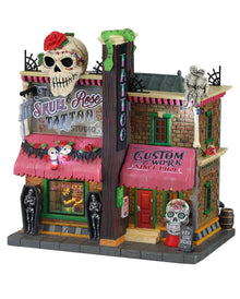 Lemax Spooky Town - Totenkopf & Rose Tattoo Studio