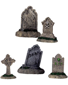 Lemax Spooky Town - Grabsteine 5er Set