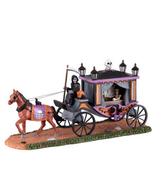 Lemax Spooky Town - Gespenstischer Viktorianischer Leichenwagen