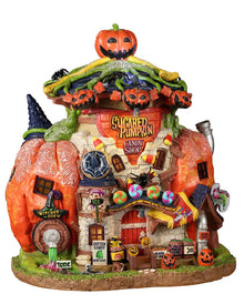 Lemax Spooky Town - Gezuckerter Kürbis Bonbon Shop