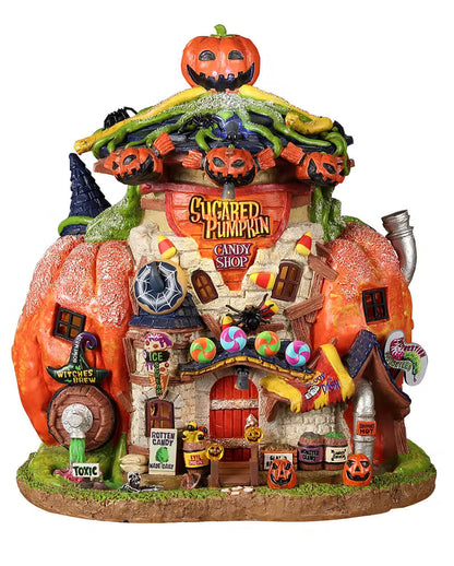 Lemax Spooky Town - Sugared Pumpkin Candy Shop