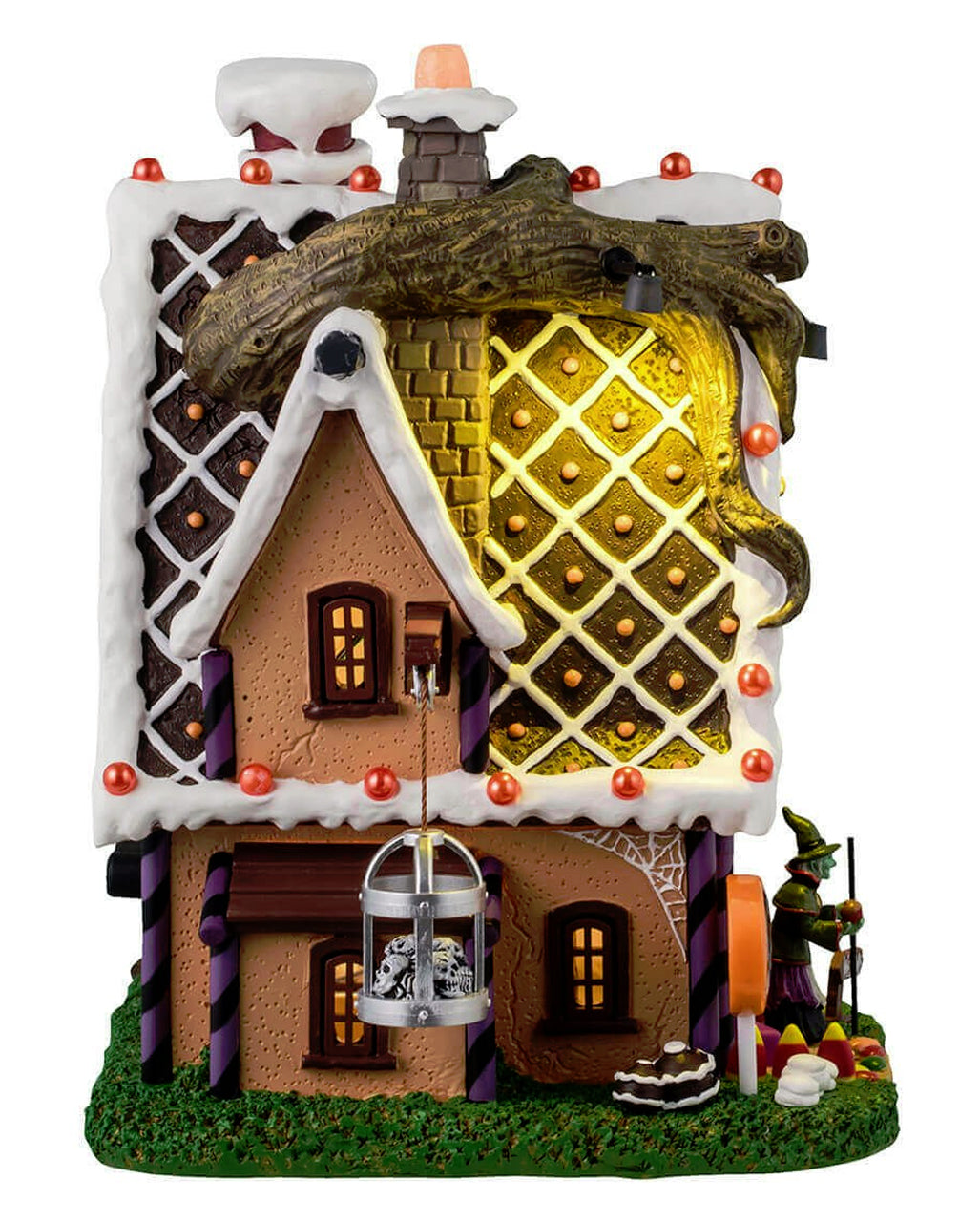 Lemax Spooky Town - The Candy Witch Cottage