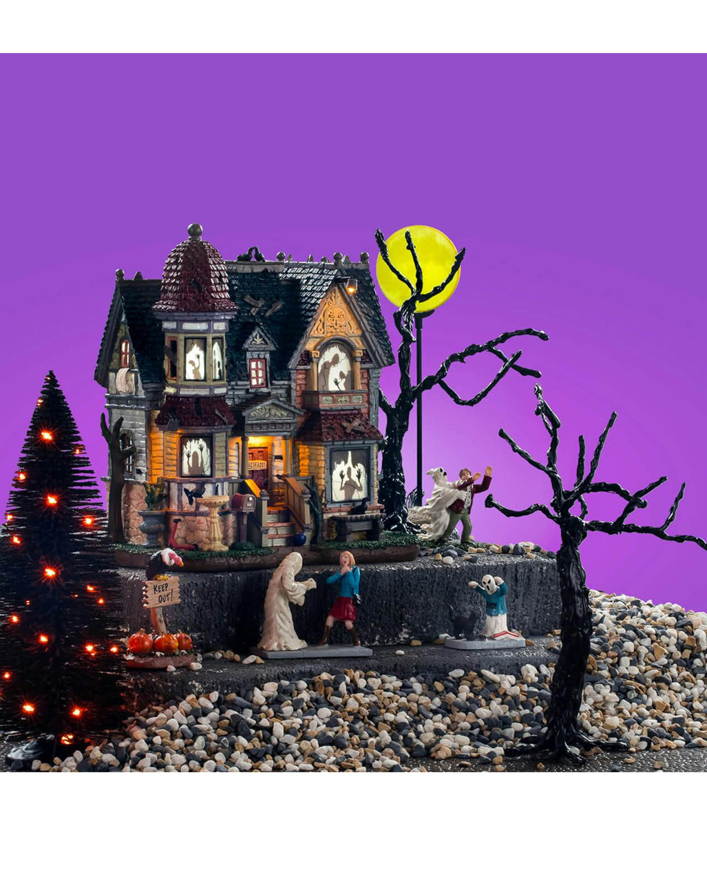 Lemax Spooky Town - The House of Shadows Set