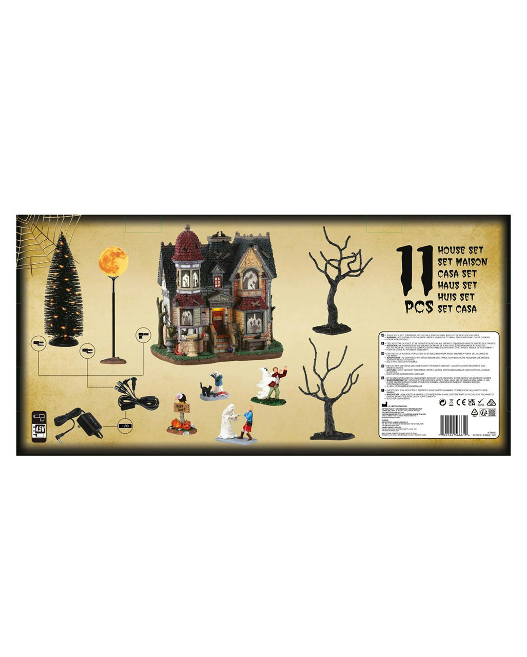 Lemax Spooky Town - The House of Shadows Set
