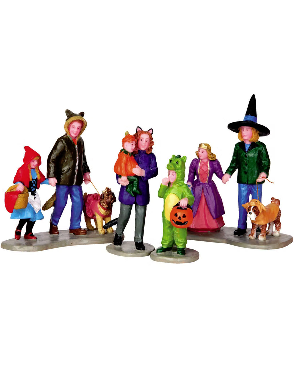 Lemax Spooky Town - Süßes oder Saures Gruppe 4er Set