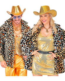 Leoparden Plüschjacke