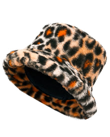 Leopardenmuster Plüschhut