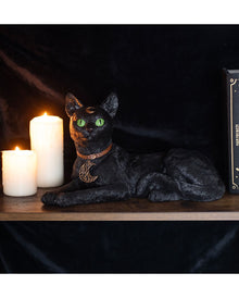 Katze mit Halbmond liegend 30cm