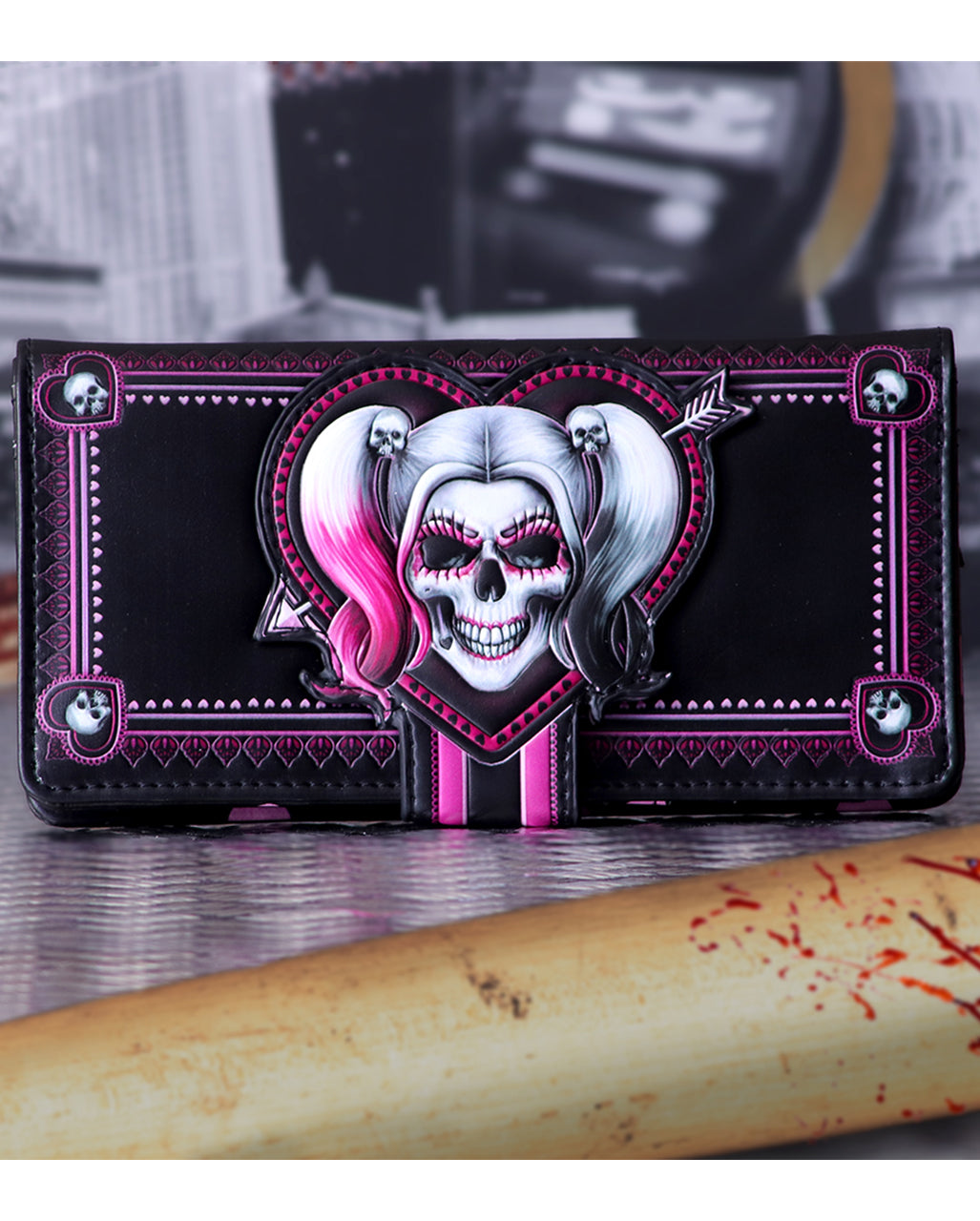 Harley Quinn Little Monster Geldbeutel 18,5cm