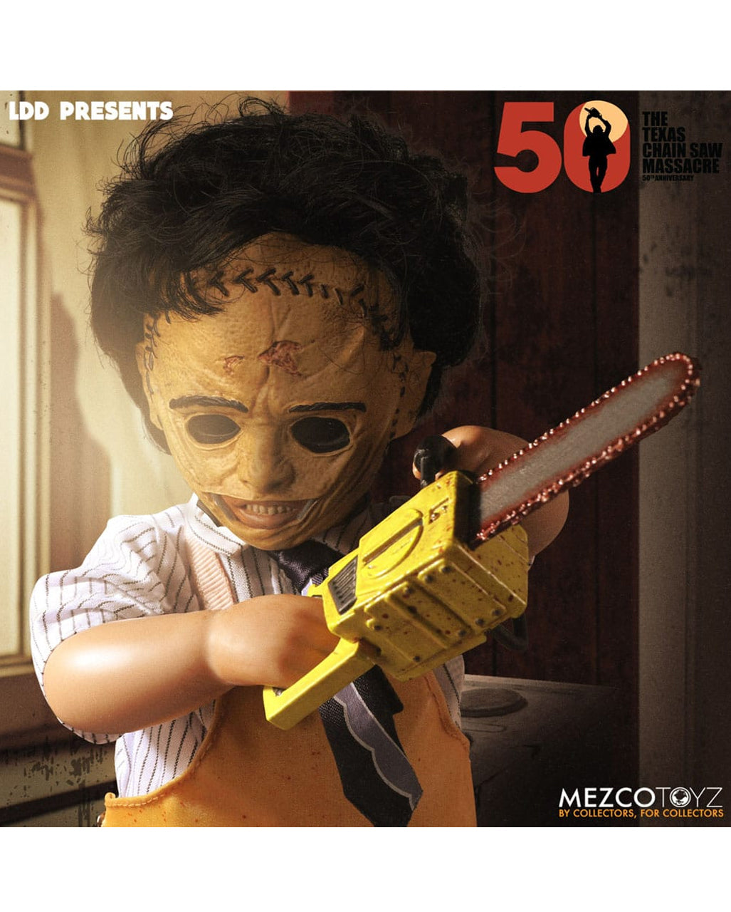 Living Dead Dolls Puppe Leatherface Deluxe Edition 27cm
