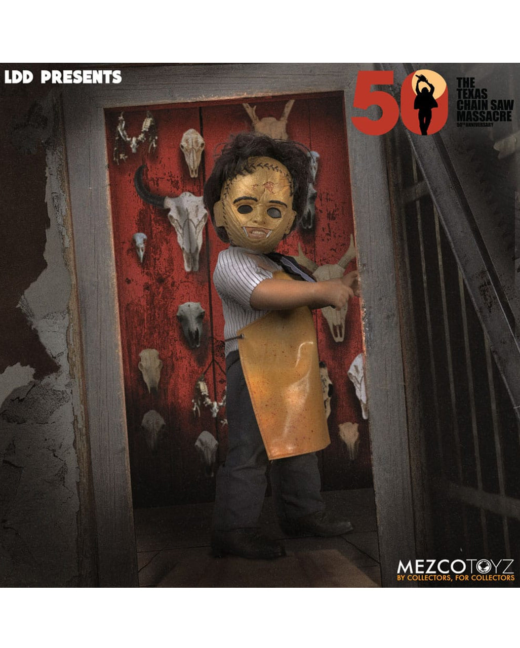 Living Dead Dolls Puppe Leatherface Deluxe Edition 27cm